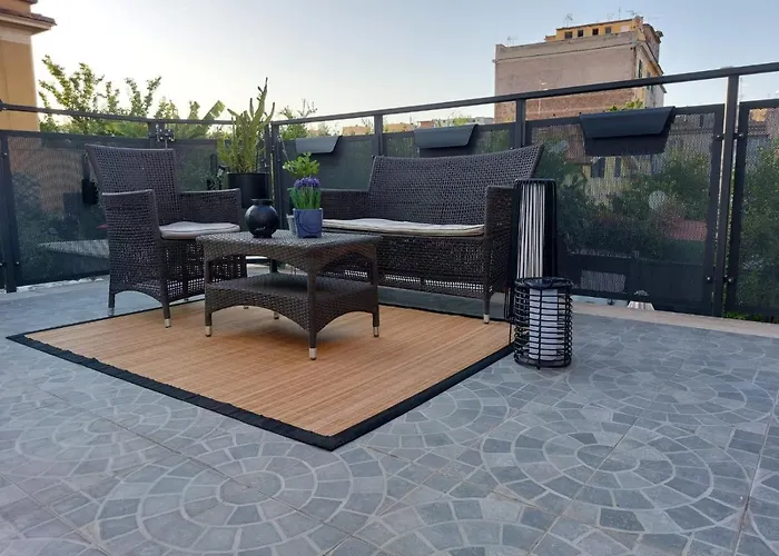 Vic Pigneto, Luxury House Terrace アパート ローマ