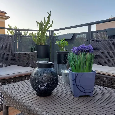 Lägenhet Vic Pigneto, Luxury House Terrace